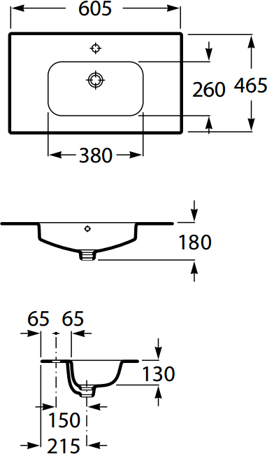 Тумба с раковиной Roca Victoria Nord 60 белая - 6