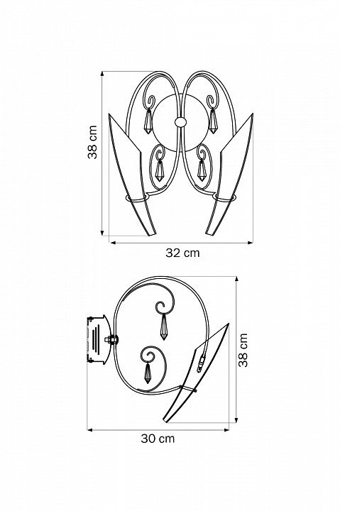 Бра Lightstar Scarabeo 755624 - 5