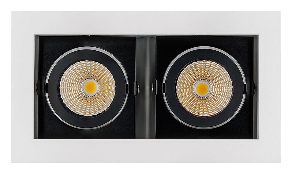 Встраиваемый светодиодный светильник Arlight CL-Kardan-S180x102-2x9W Warm 024130 - 2