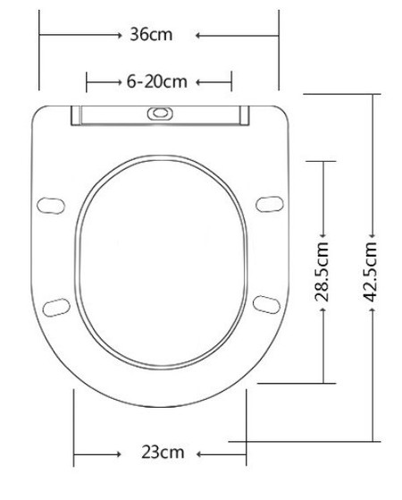 Сиденье для унитаза Esbano Azalea с системой микролифт, кофе матовый  ZAESUPAZALCLAVKM0660 - 1