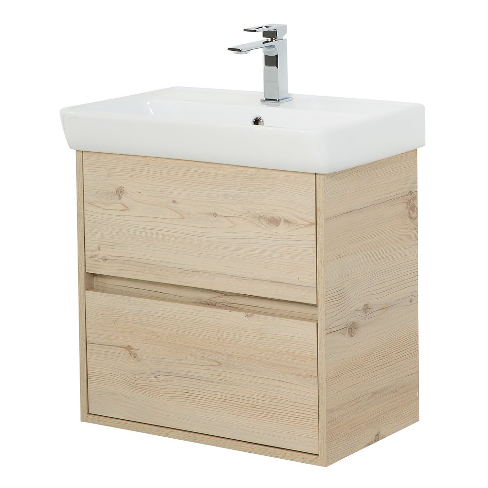 Тумба под раковину BelBagno Neon 50 светлое дерево NEON-500-2C-SO-PB - 1
