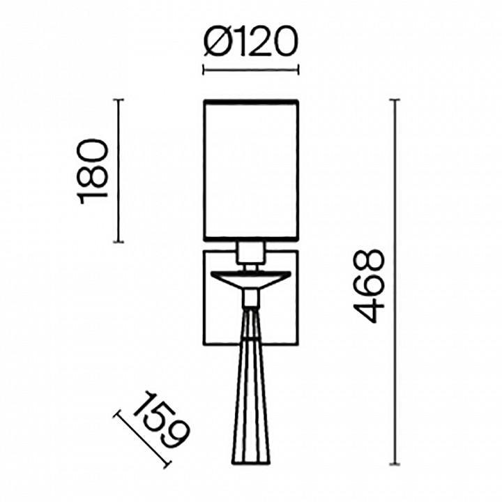 Бра Maytoni Bianco MOD224WL-01BS - 1