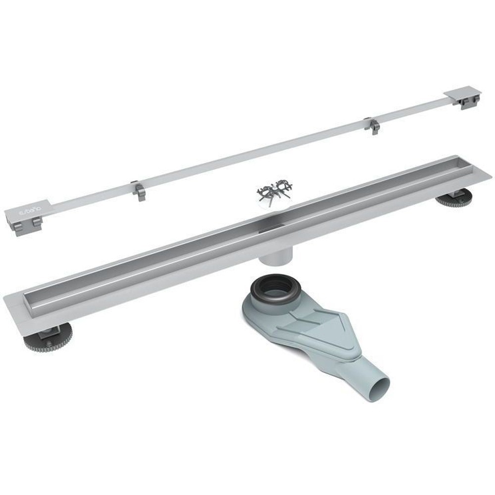 Душевой лоток Esbano Slim 80 хром матовый ESTRSLMLINE80MC - 1