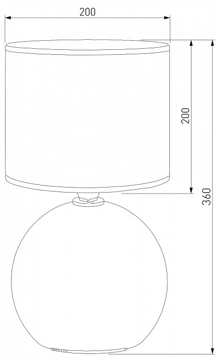 Настольная лампа декоративная TK Lighting Palla 5089 Palla - 1