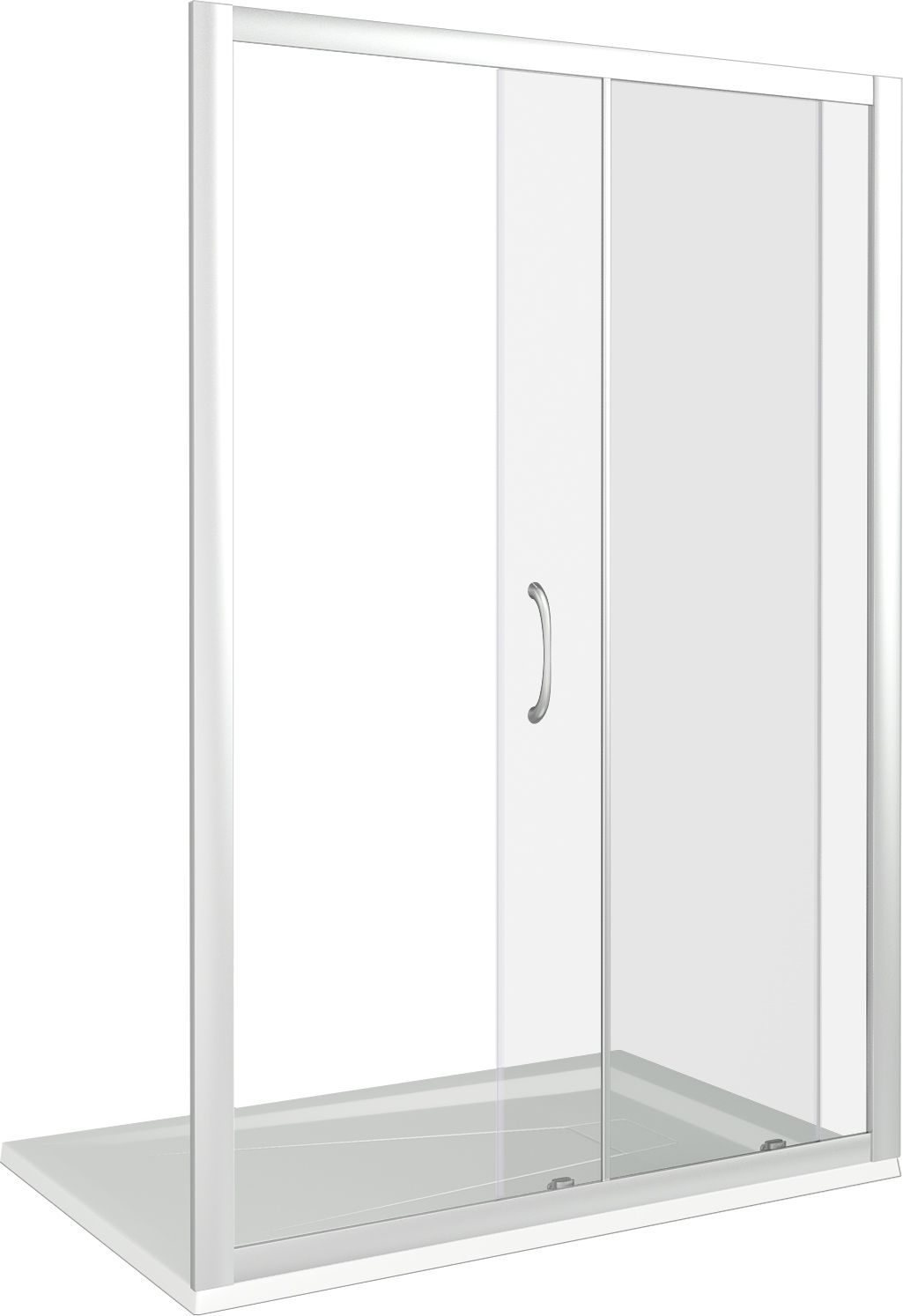 Душевая дверь в нишу Good Door Latte WTW-110-C-WE ЛА00008 - 3