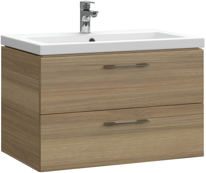 Тумба для комплекта Cersanit Lara 80 орех 63416 - 3