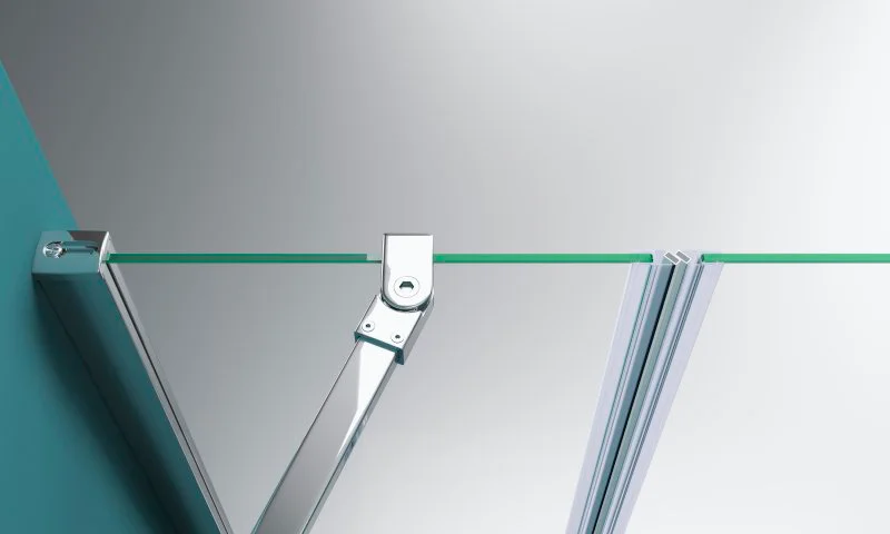 Душевая дверь BelBagno Etna 110 профиль хром  ETNA-B-11-40+70-C-Cr - 2