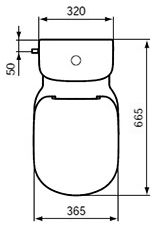 Сиденье для унитаза Ideal Standard Tempo  T679401 - 1