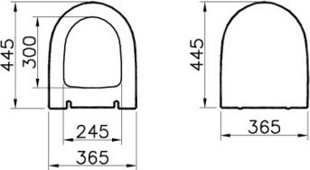 Унитаз подвесной VitrA Sento 7748B003-0075 - 8