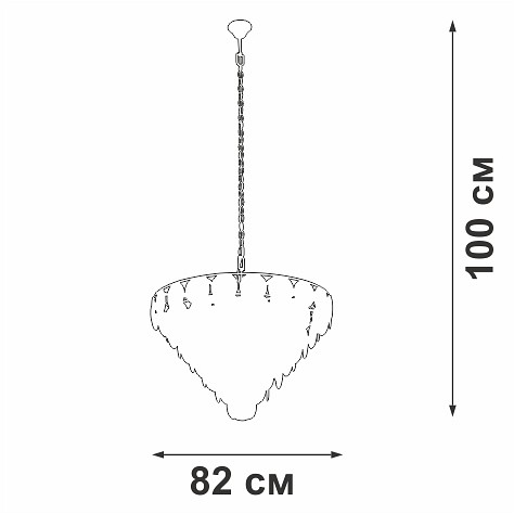 Подвесная люстра Vitaluce V58340 V58340-8/25 - 1