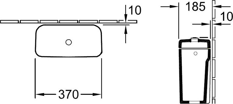 Бачок для унитаза Villeroy & Boch Subway 7723 1101 alpin 77231101 - 6