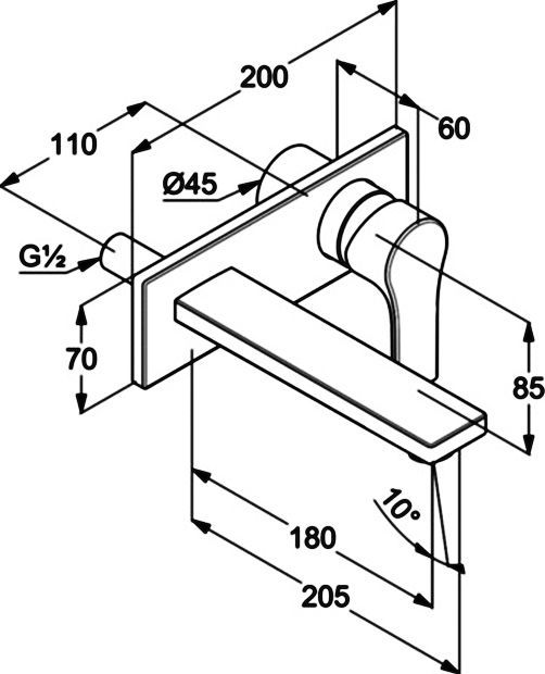 Смеситель Kludi Zenta SL для раковины 482470565 - 1