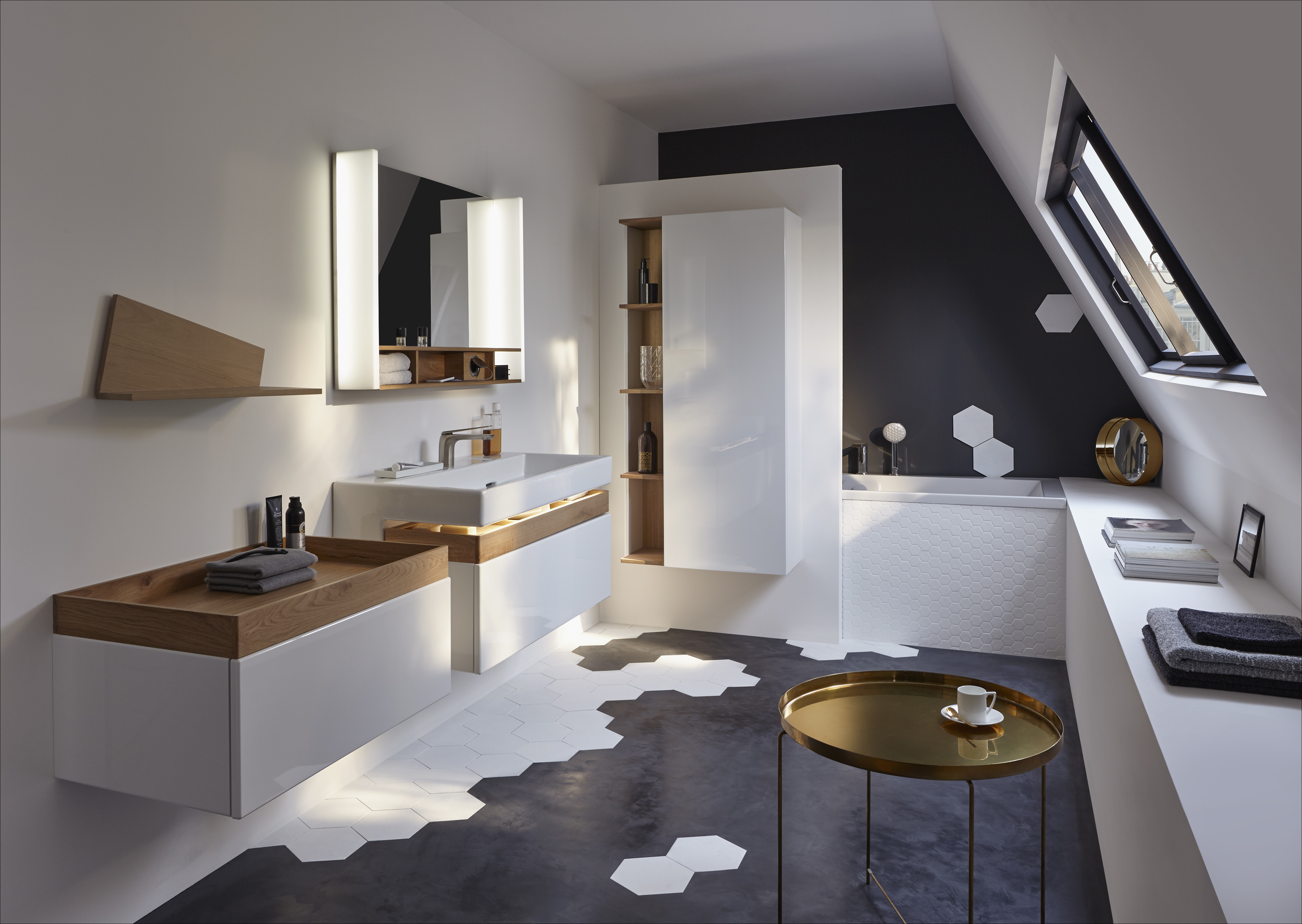 Тумба с раковиной Jacob Delafon Terrace 80 белый лак - 1