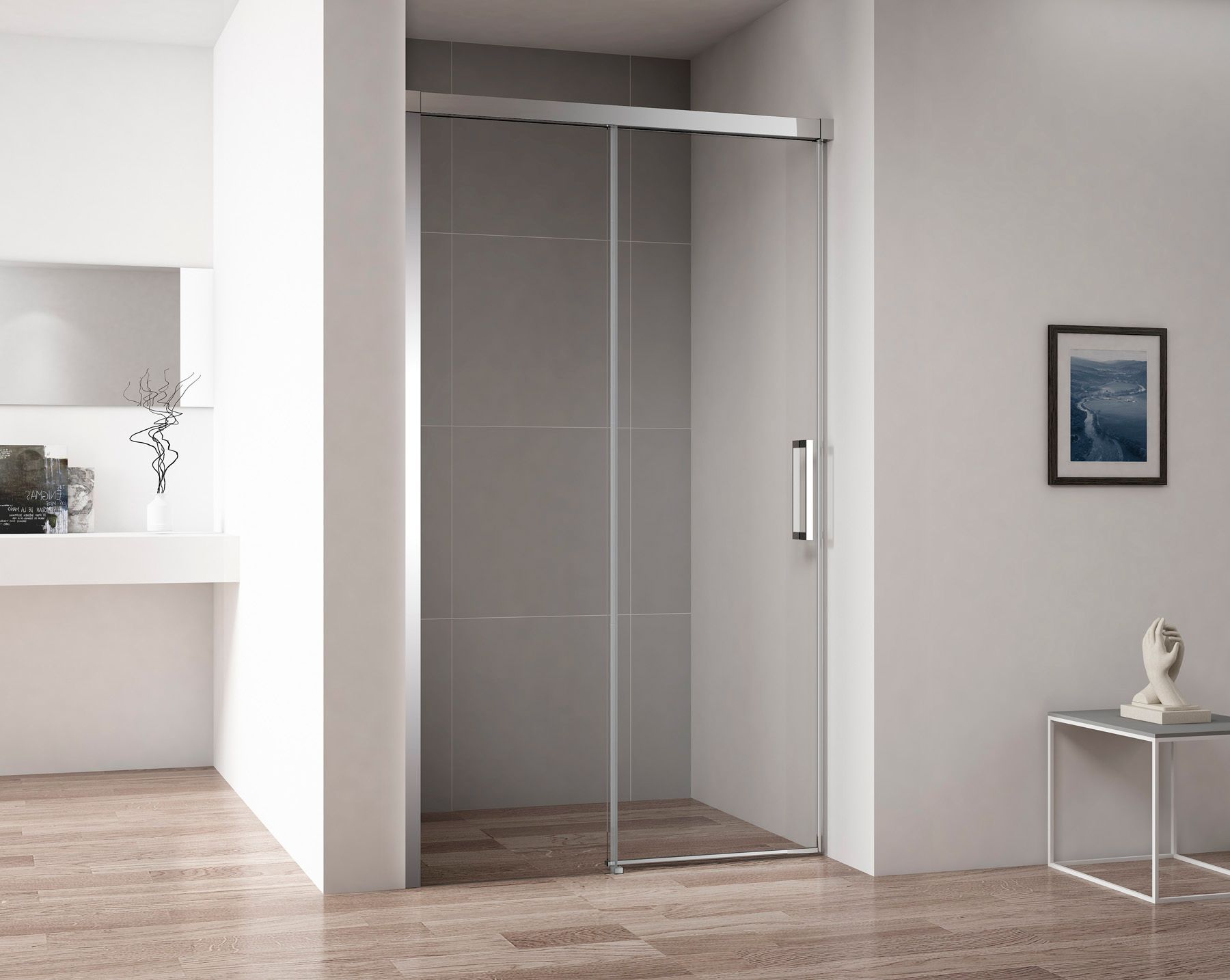 Душевая дверь в нишу Cezares Duet Soft BF 1 140 C Cr DUET SOFT-BF-1-140-C-Cr - 1