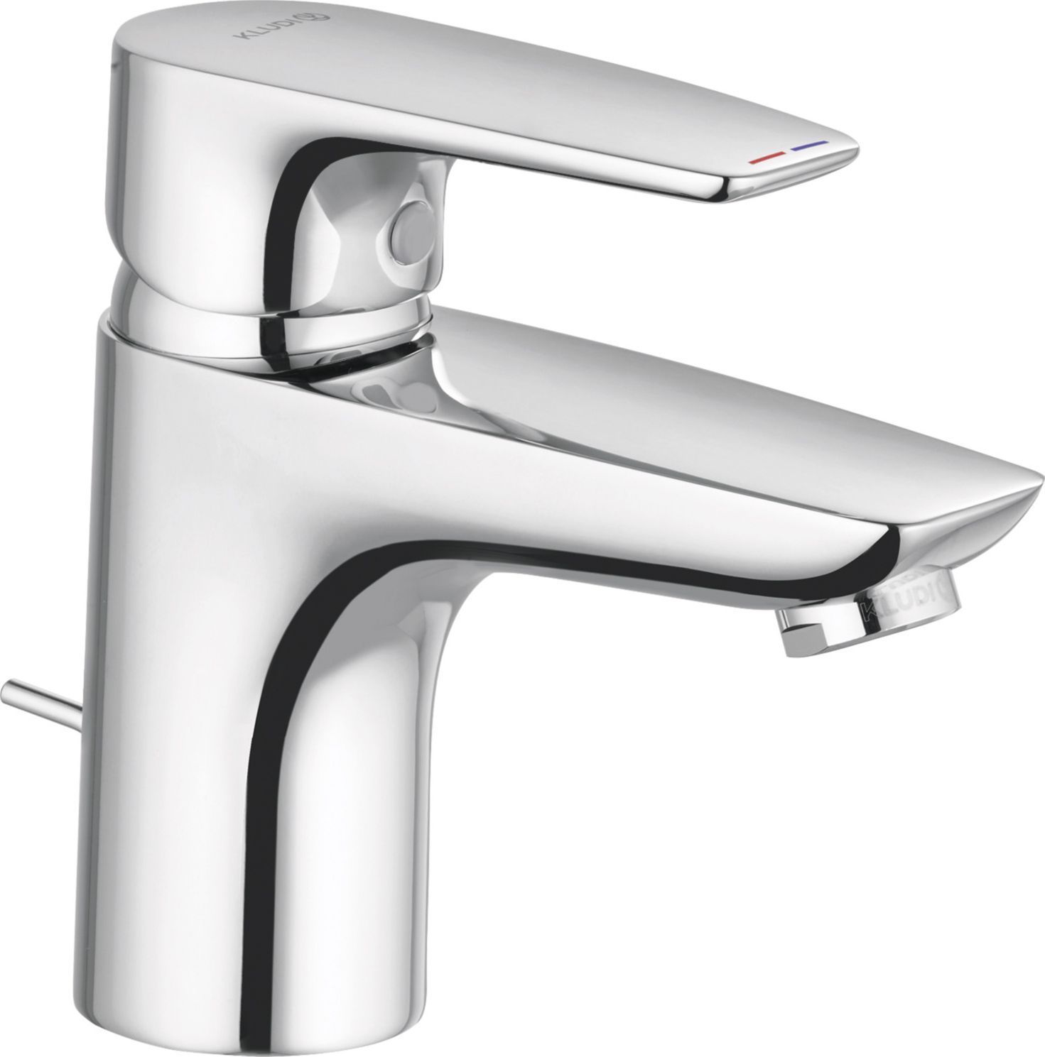 Смеситель Kludi Pure&Solid 342760575 для раковины, для безнапорных водонагревателей - 0