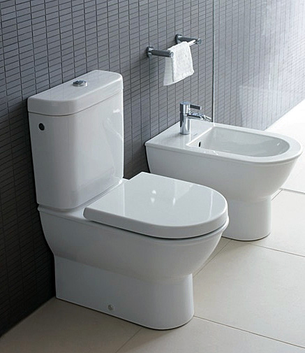 Унитаз напольный Duravit Darling с крышкой, белый (2138090000) - 1