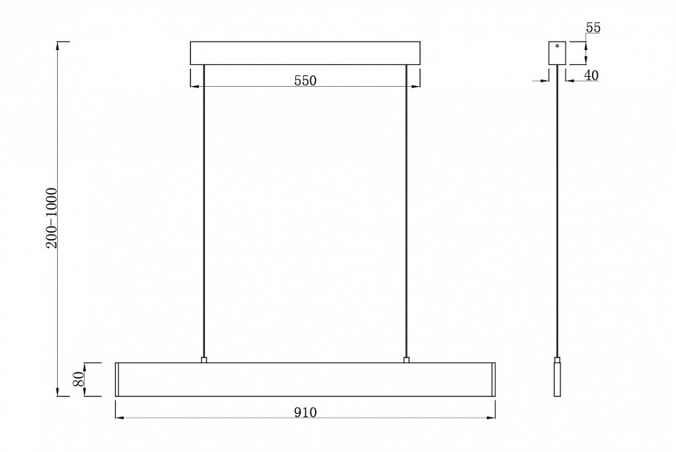 Подвесной светодиодный светильник Maytoni Step P010PL-L23W - 3