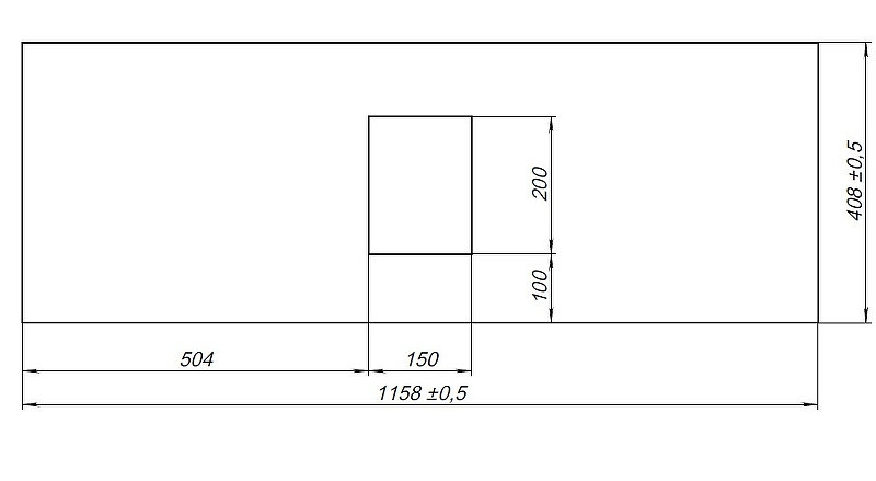 Столешница под раковину Allen Brau Priority 120 графит 1.31012.G - 4