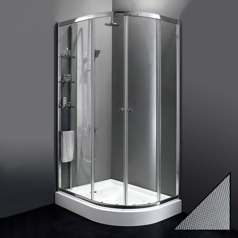 Душевой уголок Cezares ANIMA-W-RH-2-120/100-P-Cr-L - 0