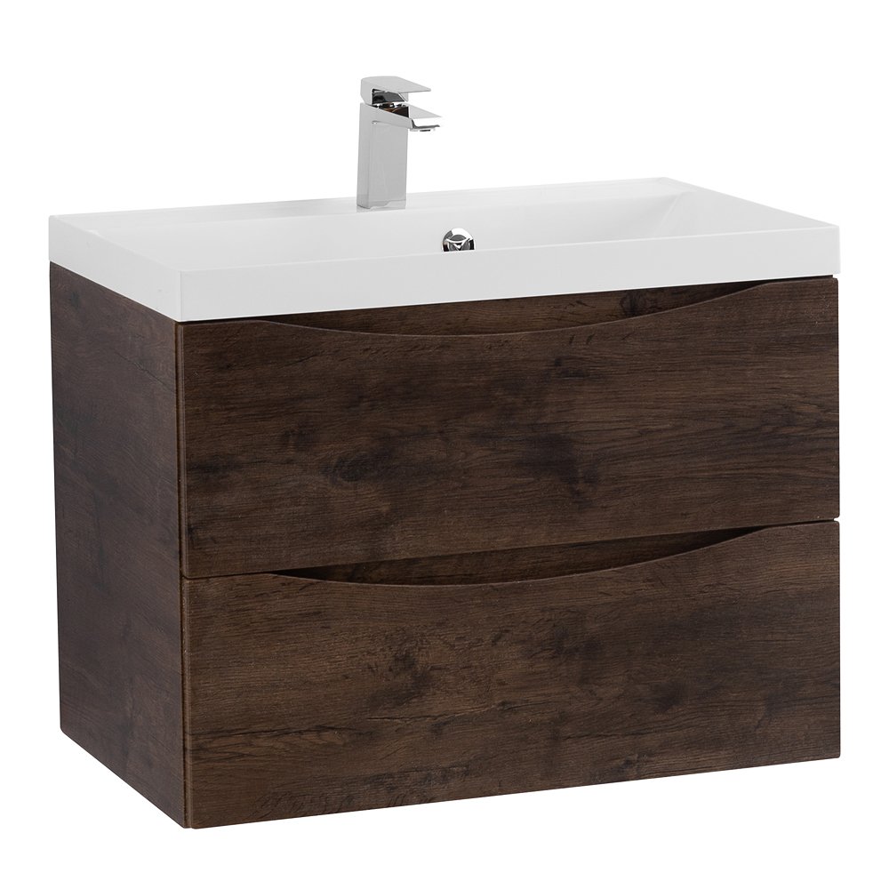 Тумба с раковиной Belbagno Marino 70 темное дерево  - 1
