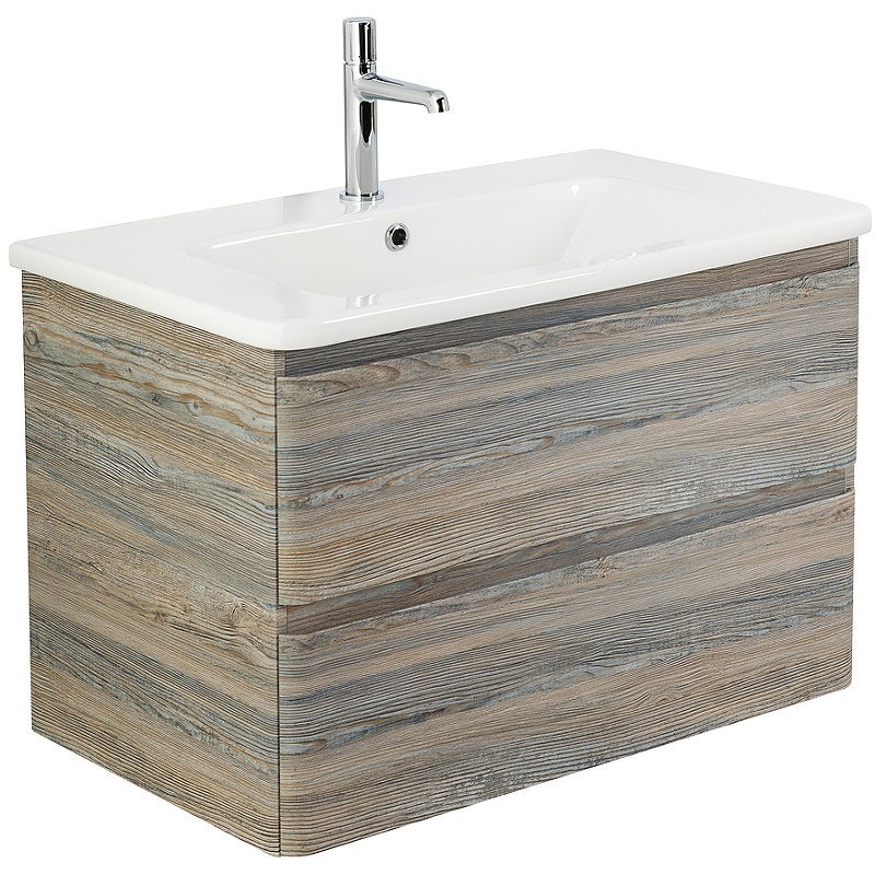 Тумба с раковиной BelBagno Albano 80 светлое дерево не - 1