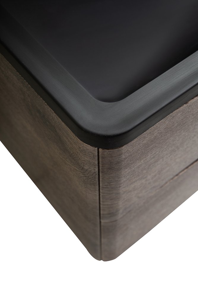 Тумба с раковиной BelBagno Acqua 100 темное дерево - 4