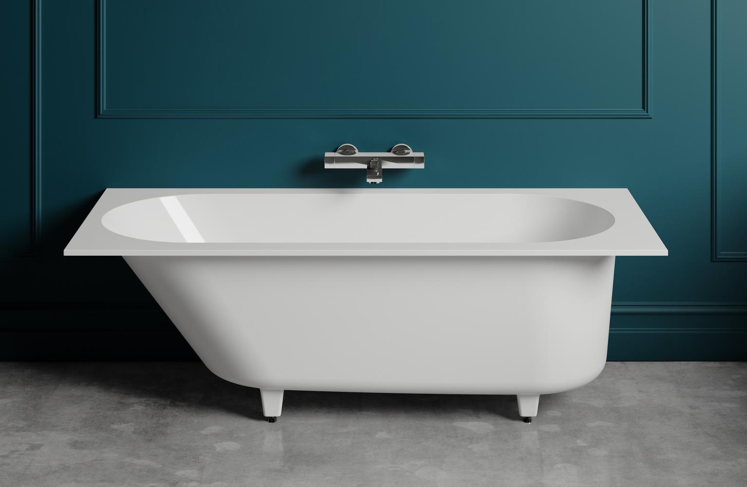 Ванна из искусственного камня Salini Ornella 170x75 102311MRH S-Sense, матовый, RAL снаружи - 0