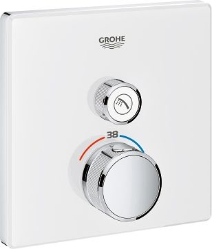 Термостат Grohe Grohtherm SmartControl 29153LS0 для душа, moon white - 0