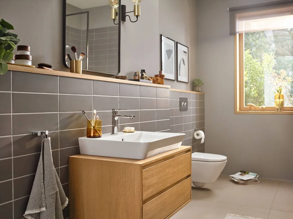 Смеситель для раковины Hansgrohe Rebris E с донным клапаном хром 72559000 - 2