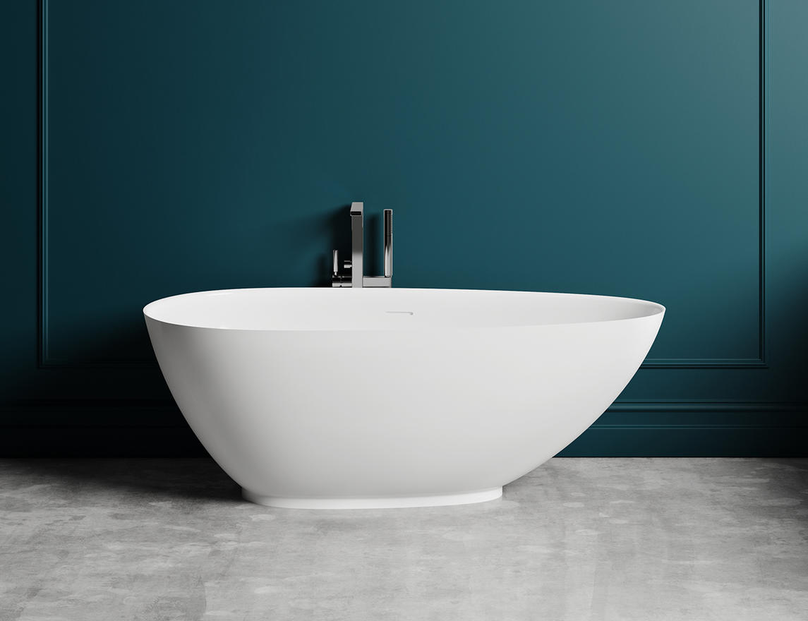 Ванна из искусственного камня Salini Paola 160x77 101511SM S-Stone, матовый - 2