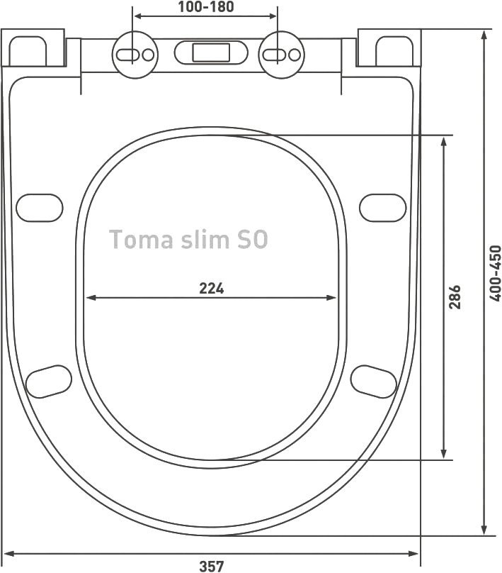 Унитаз подвесной Berges Wasserhaus Okus с микролифтом 082127 - 8