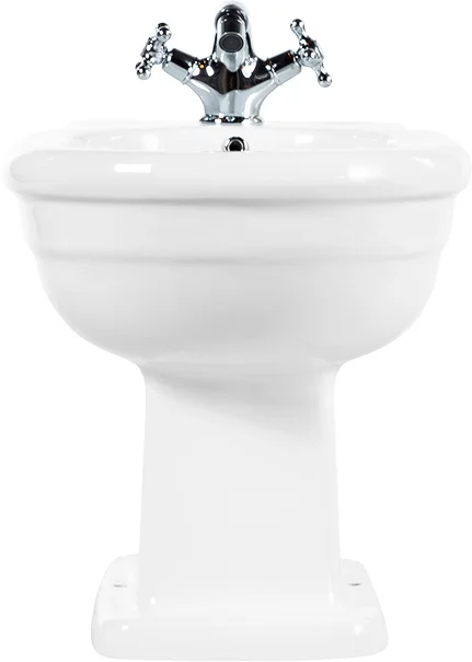 Биде напольное BelBagno Boheme белый  BB115B - 2