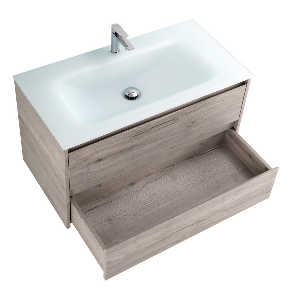 Комплект мебели BelBagno Kraft 100 светлое дерево - 14