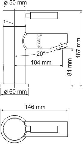 Термостат Wasserkraft Main 4103 Thermo для раковины - 4