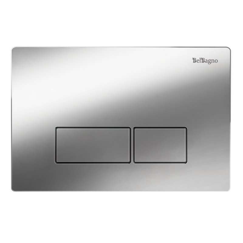 Комплект унитаза с инсталляцией BelBagno Ecoс сиденьем микролифт и кнопкой смыва хром глянцевый CZR-526-TH-R/CZR-2040-SC/BB097/Q.CR - 2