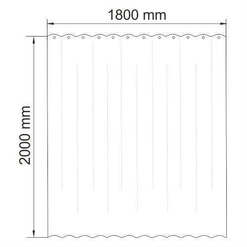 Dill SC-39101 Шторка для ванной - 3