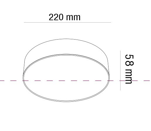 Потолочный светодиодный светильник Maytoni Technical Zon C032CL-L32W3K - 1