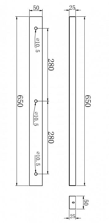 Основание Maytoni Universal base SPR-BASE-03-B - 1