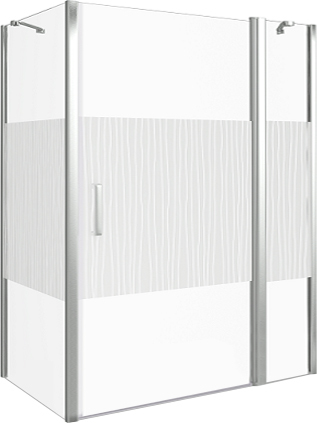Душевой уголок Good Door Pandora WTW+SP-T-CH 140x80 - 1