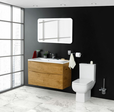 Чаша для унитаза-компакта BelBagno Energia белый  BB8134CPR/SC - 0