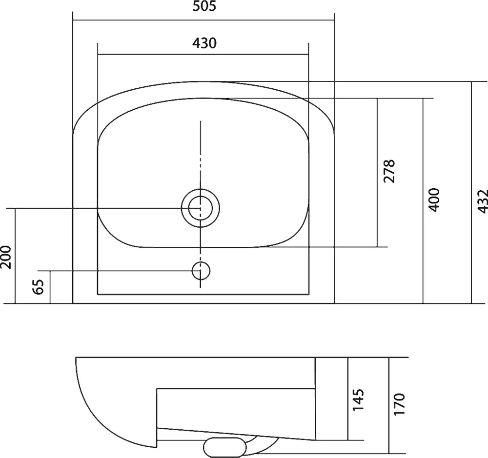 Тумба с раковиной Aquaton Панда 50 белый 1A0537K0PD010 - 7