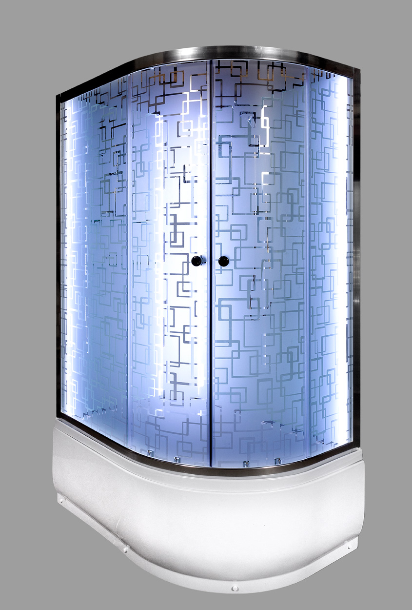 Душевая кабина Deto ЕМ4511L N LED с гм. EM4511LNLED+GM - 1