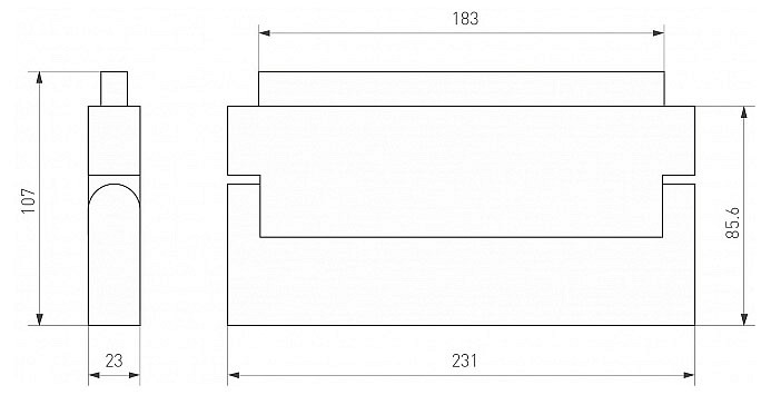 Трековый светодиодный светильник Arlight Mag-Orient-Flat-Fold-S230-12W Warm3000 035858 - 1