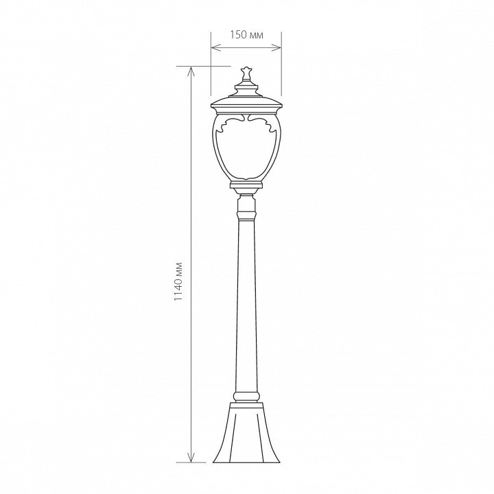 Уличный светильник Elektrostandard Andromeda F  GLYF-8024F a027998 - 2