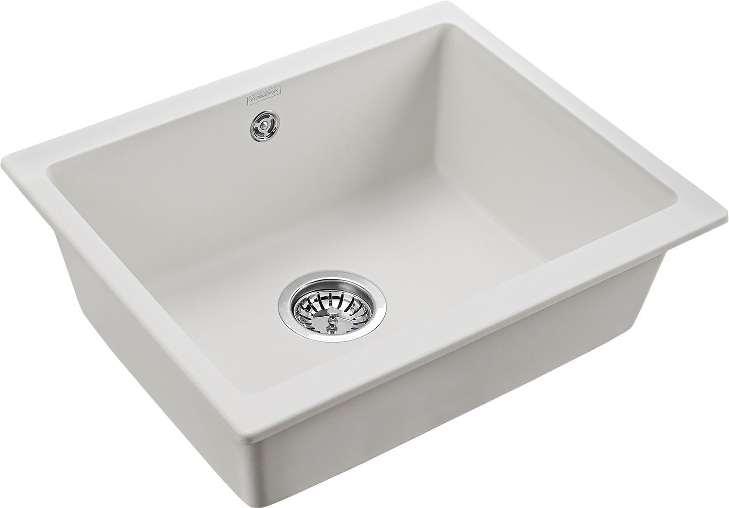Мойка кухонная Paulmark Gera 55 белый матовый PM205546-WH - 1