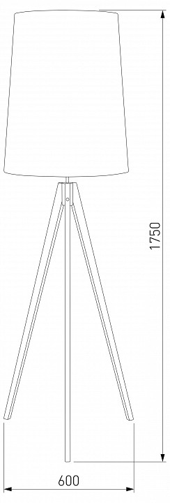 Торшер TK Lighting Walz a062964 - 1