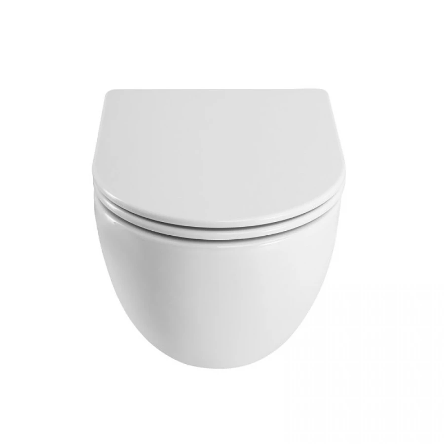 Чаша для унитаза подвесного Cezares Eco белый  CZR-526-TH-R - 1