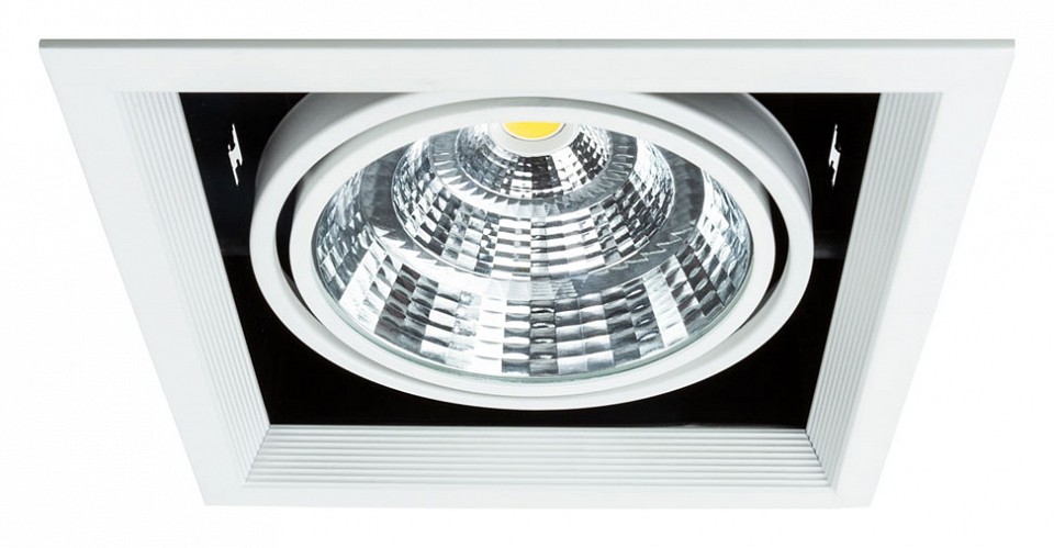Встраиваемый светодиодный светильник Arte Lamp Merga A8450PL-1WH - 0