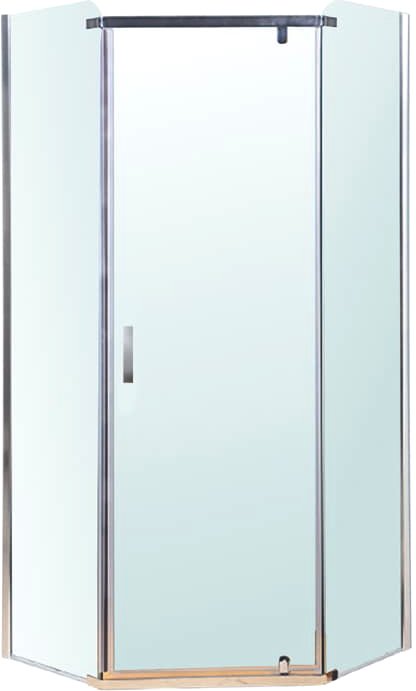 Душевой уголок Berges Wasserhaus Solo 061105 90х90, профиль хром - 1