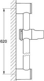 Душевая штанга Grohe Relexa 28620000 - 1